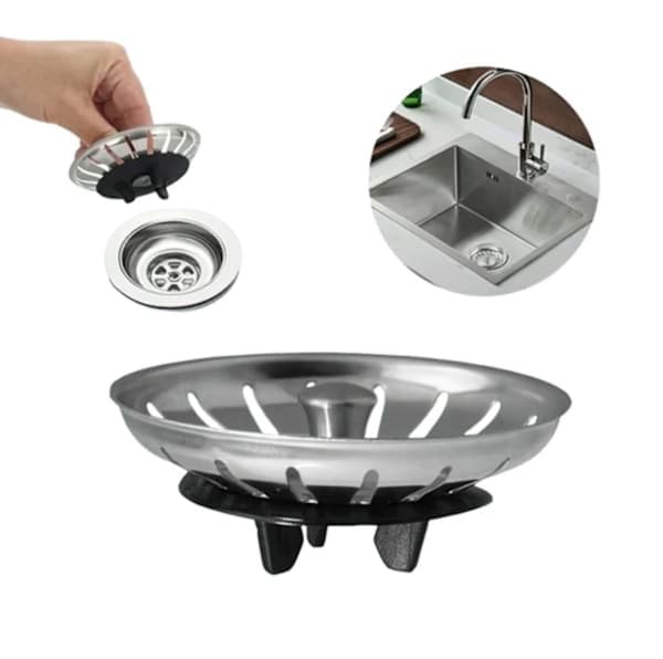 Propp till IKEA Kök Atlant / Domsjö / Sil för Diskho - Korgventil 1-Pack 1-Pack
