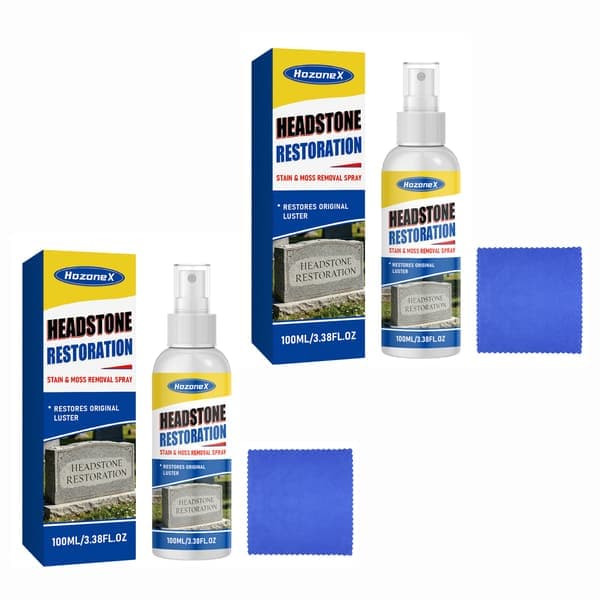 Firestone Restaurering Slukning Mosfjerner Effektiv Gravsten Rens Restaurerer Fjerner Smuds Mos 2 stk 2pcs