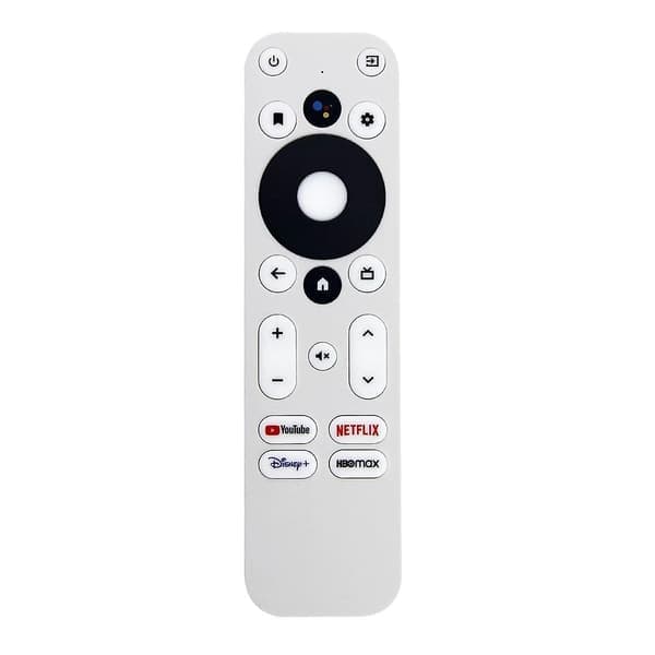 Kompatibel/KM2 Kompatibel KM2 4K Certificeret Stemme Android TV Boks_Super Gave Hvid