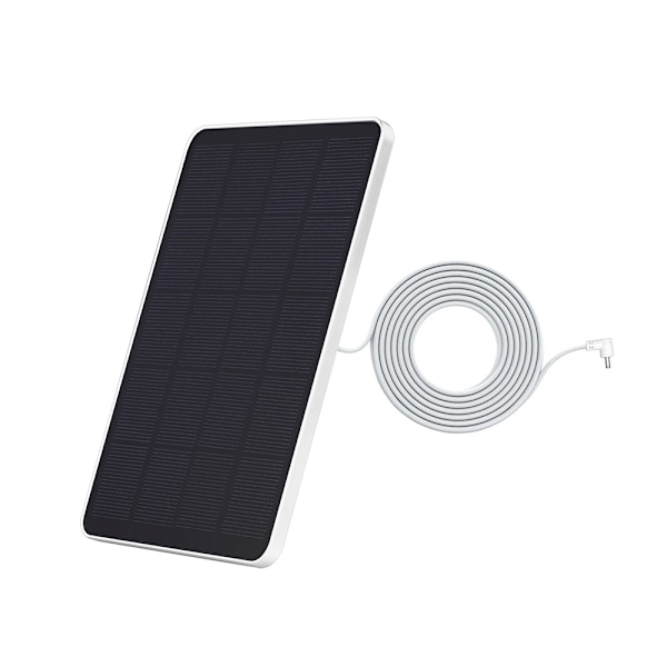 Ring solcellepanel dørklokke solcellekamera Ring solcellelader DC-hodeutgang arlo-WHITE