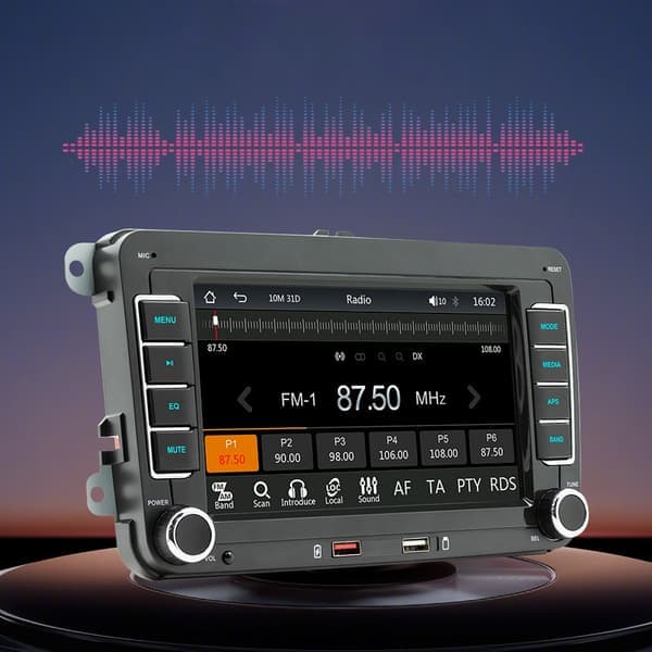 F9070W Autoradio / CarPlay & Android Auto - 7 tuumaa Volkswageniin