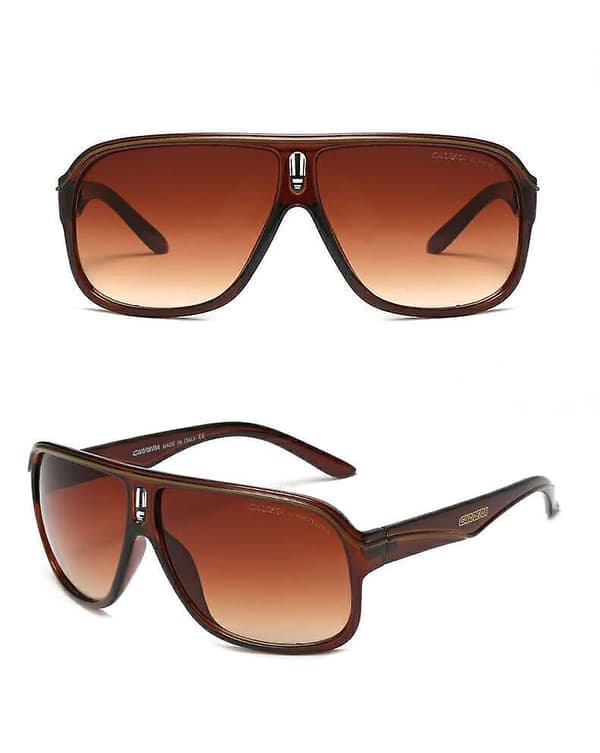 Mode Carrera Ruthenium Pilot Gradient Lins Briller+Æske [kk] (uden æsken) Brun Brown