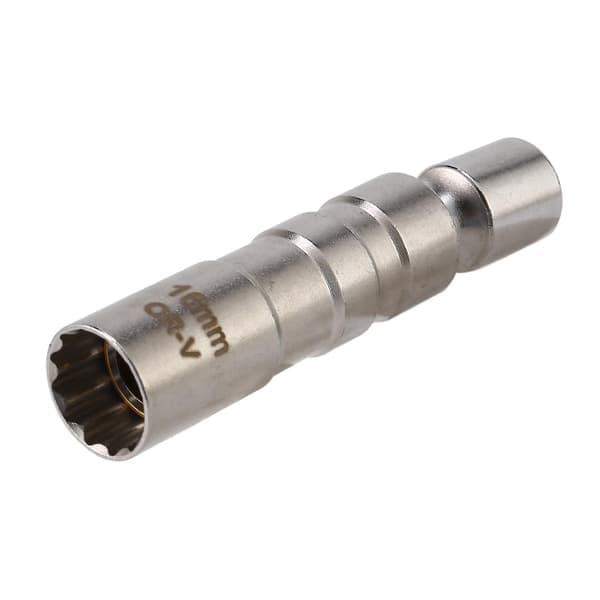 14 mm og 16 mm tynd magnetisk vendbar tændrørsnøgle - 3/8\" drev 12-punkts tændrørsnøgle