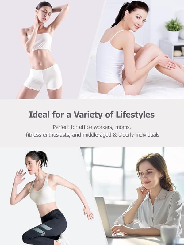 Lymfemassage til kroppen – Lymfemassage med varme, lys og vibration mod cellulite Beige Beige