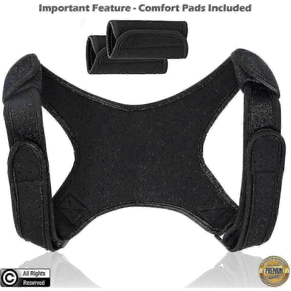 Høykvalitets holdningskorrigerer for menn | Universal passform justerbar øvre rygg