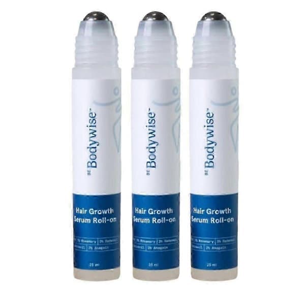 Be Bodywise Hårvækstserum Roll On - 3% Rosmarin, 3% Redensyl & 2% - (25ml)