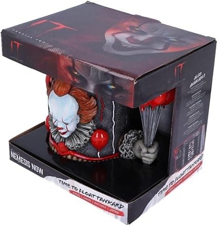 Nemesis Now Offisielt Lisensiert IT Kapittel 2 Time to Float Krus, Rød, 15.5cm