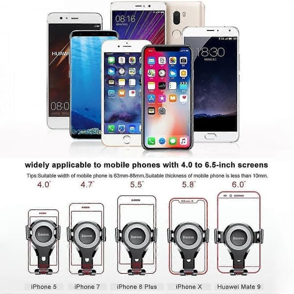 1112 Pro X 8 Autopuhelinpidike Yleispuhelinpidike Samsung Autopuhelinpidike | Ajoneuvokiinnike | Autopuhelinpidike