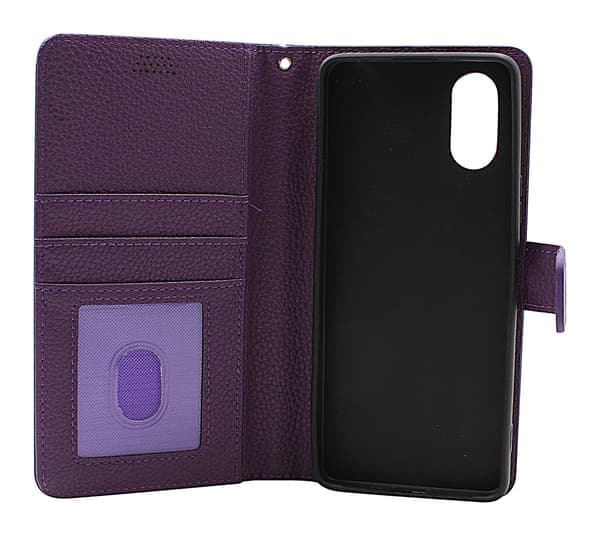 Sony Xperia 10 VI 5G Nyt Standcase Pung-Etui Lyseblå Ljusblå