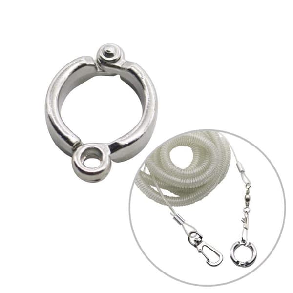 Ultralätt papegojsele, anti-bit flygträningsrep (4mm)