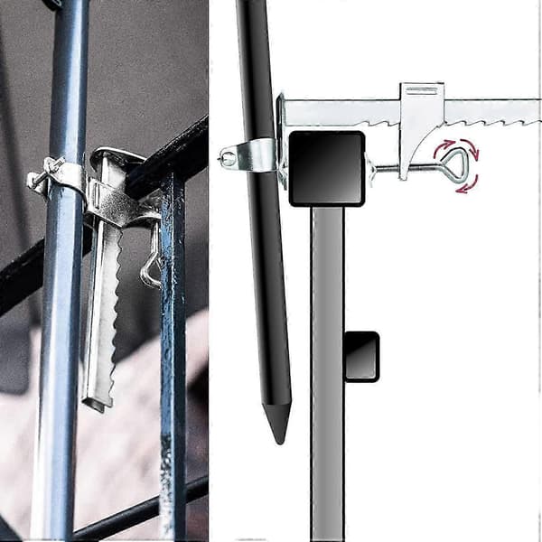 Galvaniserat stål paraplyfäste - Balkongparaplyfäste (25-32mm - 1 st)