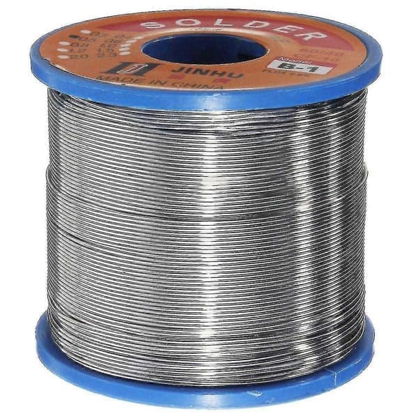 (Særtilbud) 400g 60/40 Loddetråd med Tin og Bly, Flusmiddeltråd, Spole, 0.8mm - Perfekt