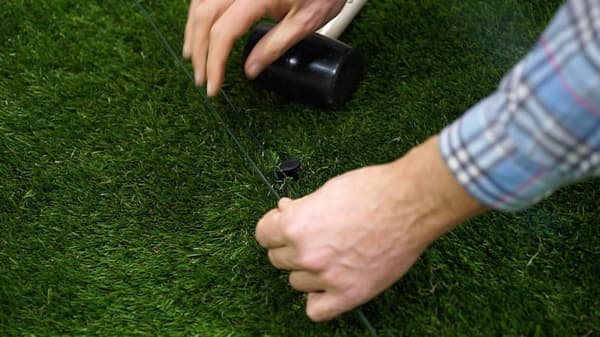 Sæt med 100 fastgørelsesstifter til perifere kabler - 12,5 cm