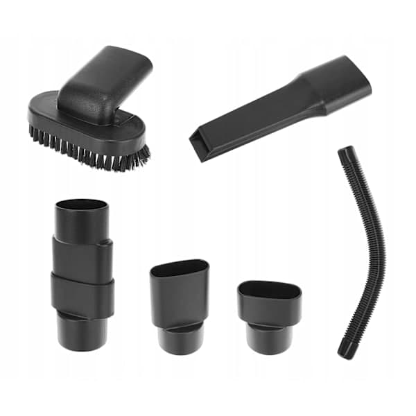 Ledningsfri bilstøvsuger med tilbehør - Bærbar, håndholdt, sort