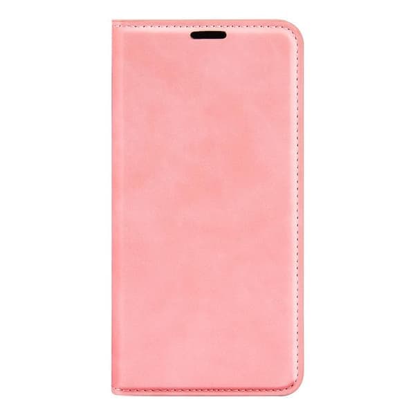 iPhone 17 Scale nahkakotelo retro-nahalla ja magneettisella imulla, pinkki Rosa