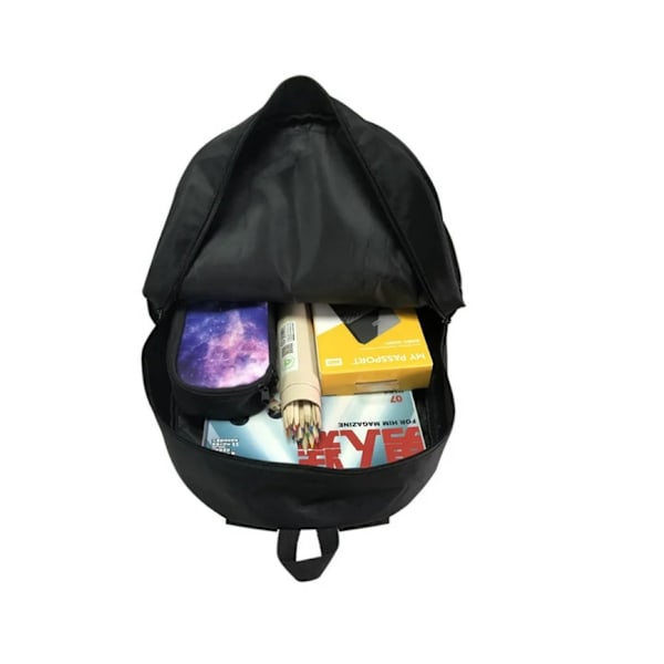 2024 Ny 3 stk. Spider-Man skuldertaske unisex skoletaske med polstret skulderrem casual laptop rygsæk Style H
