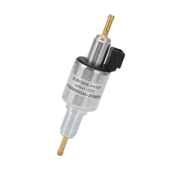 12V Drivstoffpumpe 65ml Rustfritt Stål Høy Ytelse Drivstoffpumpe for Webasto Air Top Thermo E C V