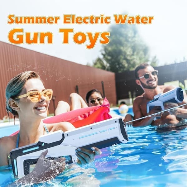 OBOSOE Automatisk Vannpistol – 10 meter rekkevidde | Vanntett og Selvsugende
