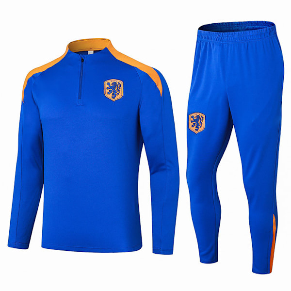 2425 New England, Espanja, Bayern ja muut aikuisten jalkapalloharjoittelupuvut Netherlands/Coloured Blue XL