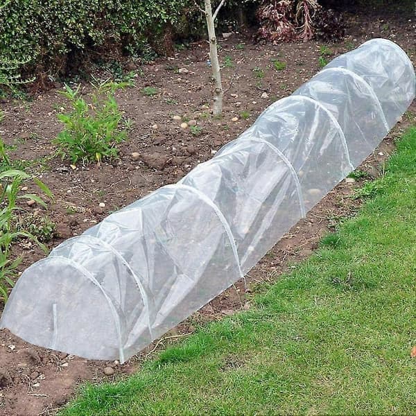 Kraftig polyetenplast, extra tjock klar trädgårdsväxthustäckning polyeten trädgårdsodlingsmembran för isolering & 4*10M