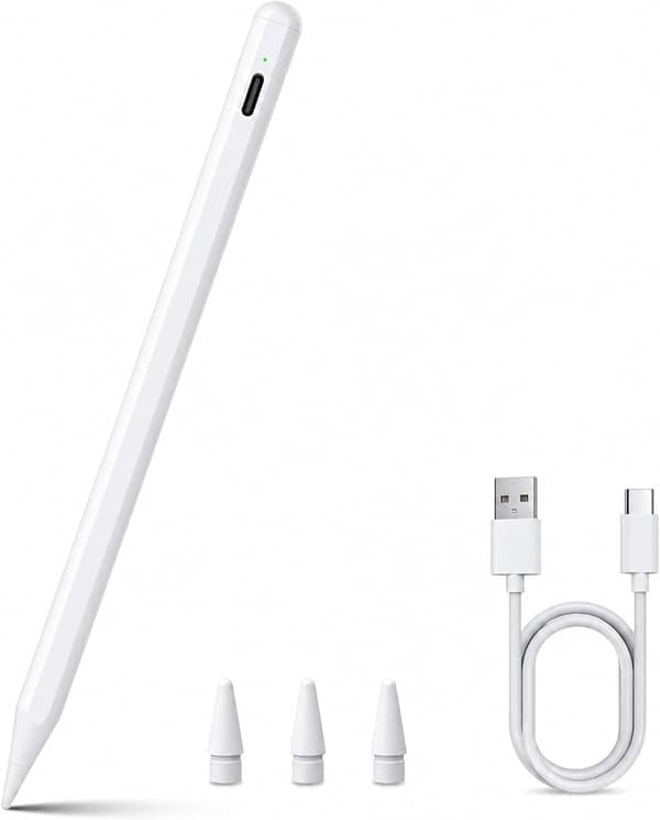 Styluspen til touchskærm Universal tegneblyant til Apple iPad Pencil Kompatibel med tablet, mobiltelefon, Android, iOS, Huawei, Samsung