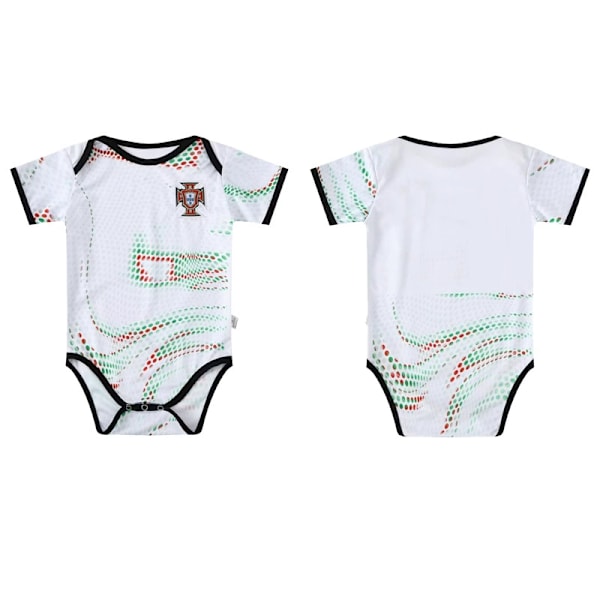 2526 Uusi BB-puku ryömintäpuku - Jersey pojille ja tytöille, mukava ja hengittävä White Size 9 (6-12 months)