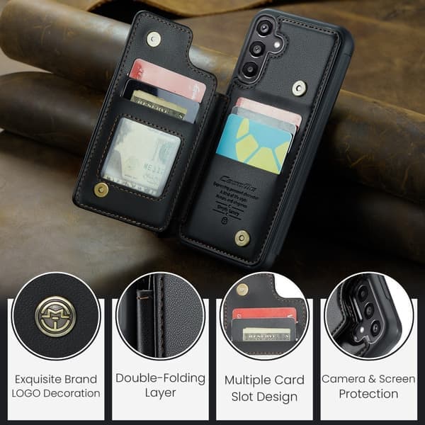 CaseMe Samsung A16 C22 Series Scale+ Pung - Sort Sort