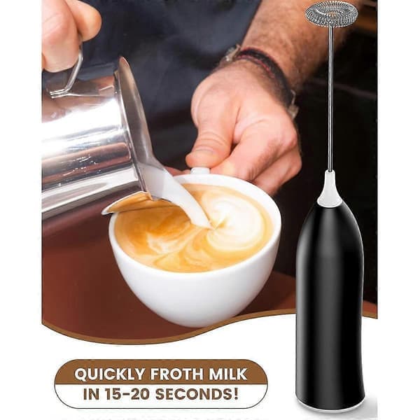 Melkeskummer, USB - Oppladbar Elektrisk Melkeskummer Manuell Praktisk for Kaffe