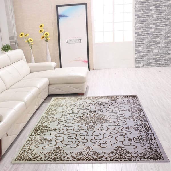 Pierre Cardin Matta Diamond 2007A Creme/Brun Hvit 160x230