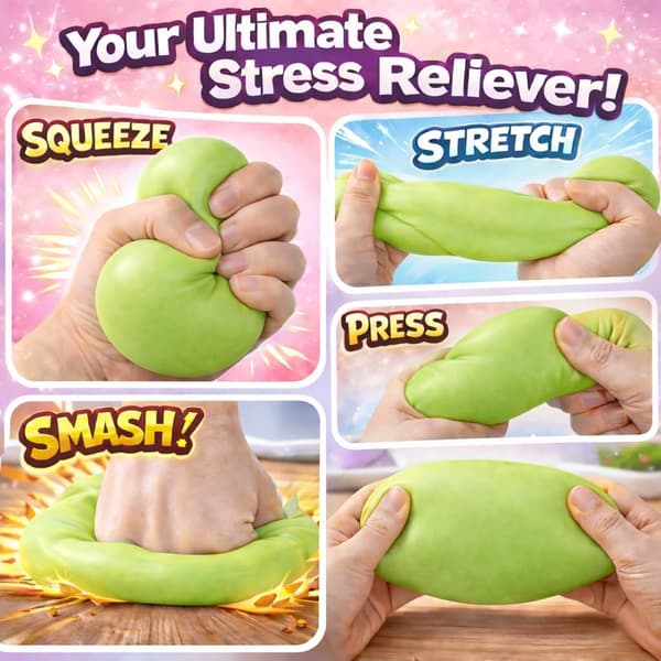 Dumpling Squishies Mysterieboks, 2 STK Bløde Dumpling Stressaflastende Sanselegetøj (Hvid & Grøn) White and green