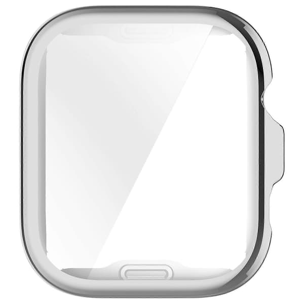 Huawei Watch Fit 4 Full Coverage TPU Elektroplettering Beskyttelsesdeksel Svart Multicolor Silver