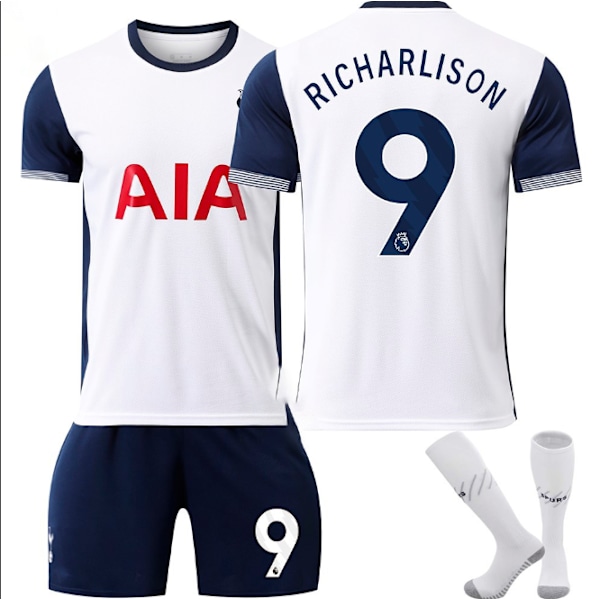 2425 Tottenham Fotballdrakt Nr. 7 Son Xingmin 9 Richarlison og andre fotballdraktsett for voksne og barn No.9 RICHARLISON 20