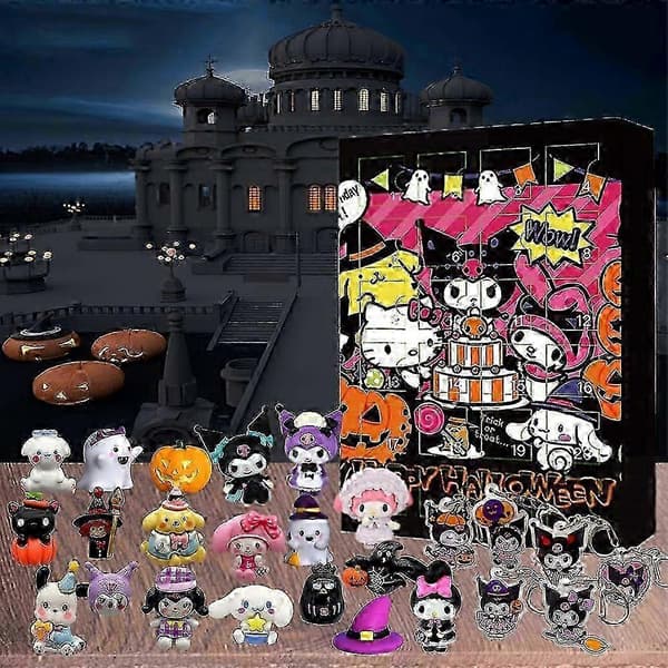 Halloween Adventskalender 2025 - 24 Dagars Nedräkning Sanrio Blind Box