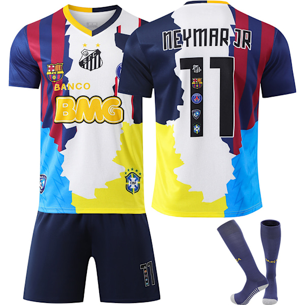 2526 Paris minnes-Neymar nummer 11 Juventus retro fotbollströja, njut av Barcelona-stilen för alla åldrar, begränsad upplaga tillgänglig! No.11 NEYMAR JR 26