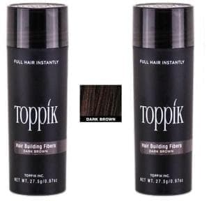 2x Toppik Stor - 27.5g - Mørkebrun