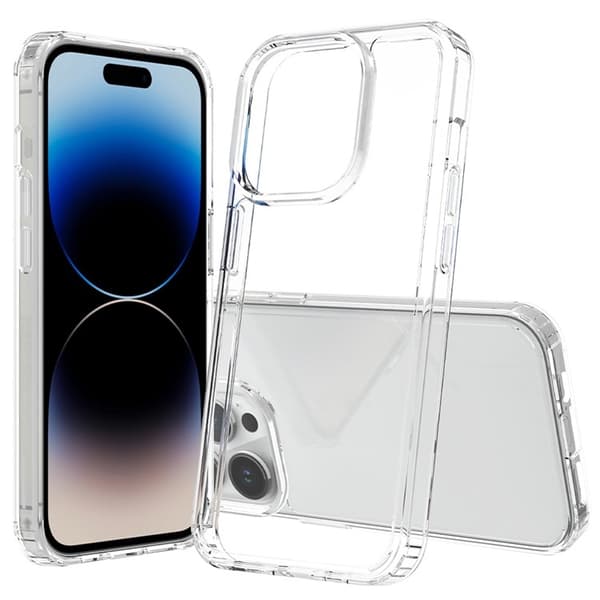 BOOM Mobilskal till iPhone 15 Pro Acrylic TPU - Clear Transparent