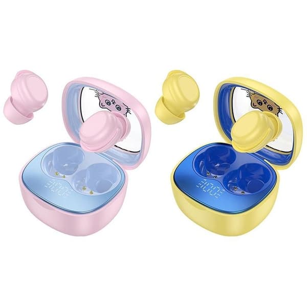 Hoco TWS In-Ear Hörlurar Bluetooth för barn EW111 - Rosa Rosa