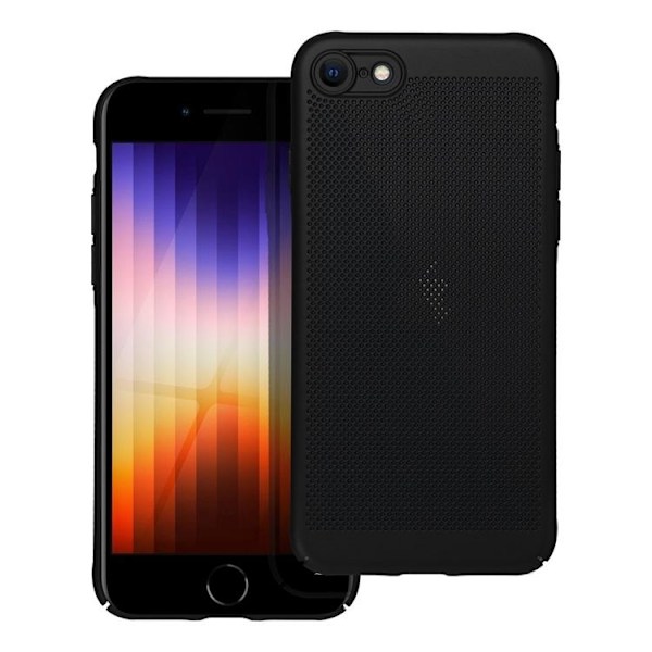 iPhone 7/8/SE (2020/2022) Mobilskal Breezy - Sort Black