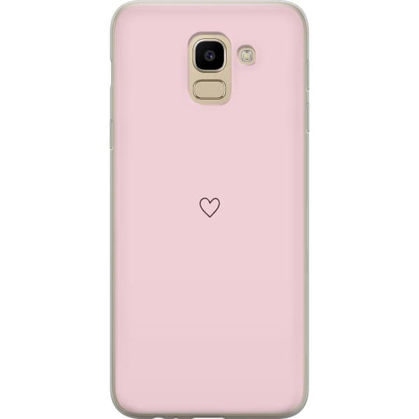 Mobilcover til Samsung Galaxy J6 med Lille Hjerte