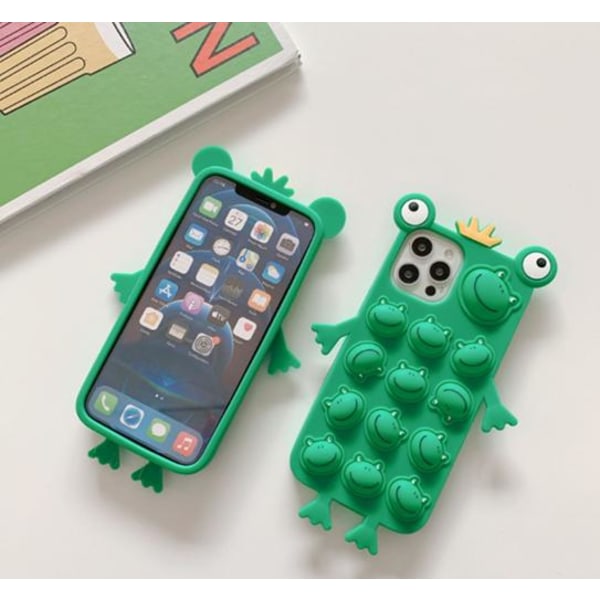 Crazy Frog Pop it Fidget -kuori iPhone 7/8 / SE 2020:lle