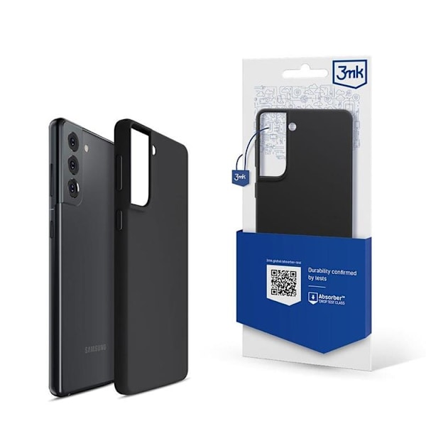 3mk Galaxy S22 5G Mobilskal Silicone - Svart Svart