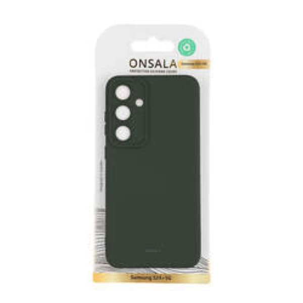 Onsala Telefontaske til Galaxy S24 Plus Silikone Feeling - Grøn Grön
