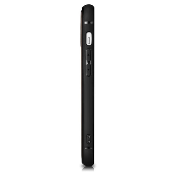 iCarer iPhone 14 Plus Skal Magsafe Aktä Läder - Light Brun