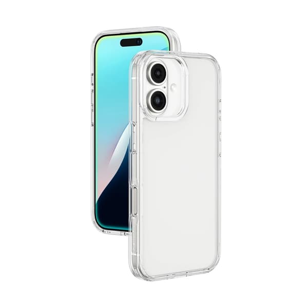 AmazingThing Mobilskal till iPhone 16 Minimal - Transparent Transparent