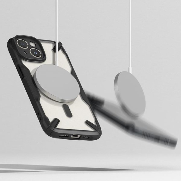 Ringke iPhone 15 Plus matkapuhelimen suojakuori Magsafe Fusion X - mattamusta