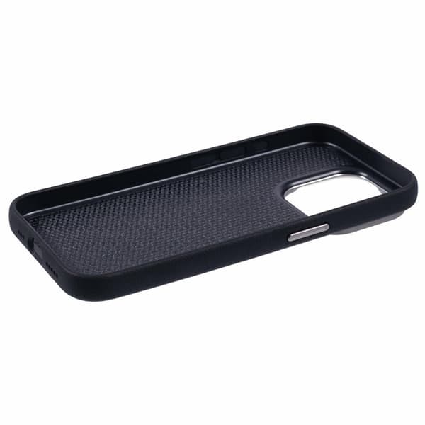X-LEVEL Mobilskal till iPhone 14 Pro Max Slim PU Läder Hård PC Svart