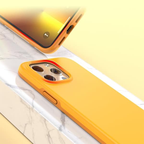 Choetech iPhone 13 Pro Skal Magsafe MFM Anti-drop - Oranssi Orange