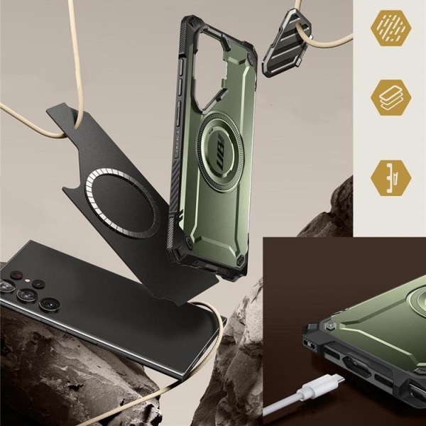 SupCase Galaxy S24 Ultra Mobile Case Magsafe UB XT - Guldan