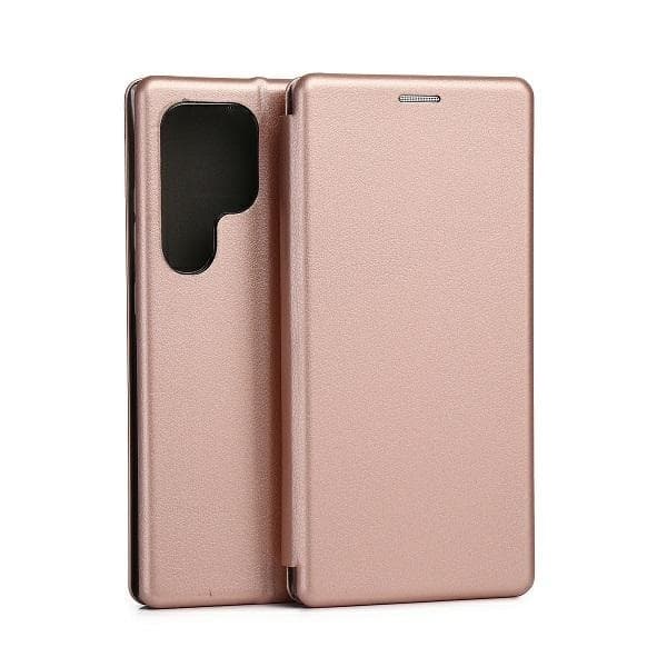 Beline Galaxy S24 Ultra Punge Etui Magnetisk - Rose Guld