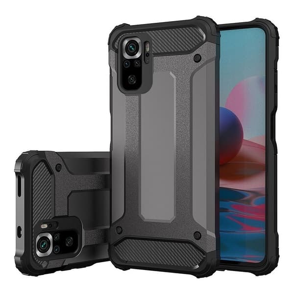 ARMOR Cover Xiaomi Redmi Note 10 Pro/Pro Max - Sort Black